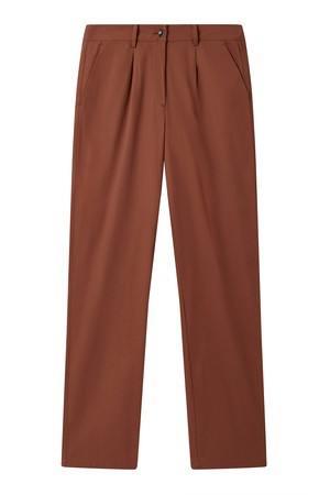 BOWIE - Organic cotton trousers - Chocolate from KOMODO