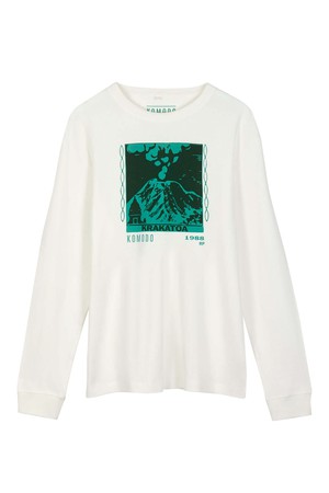 HAKON VOLCANO  - Organic Cotton Tee Off White from KOMODO