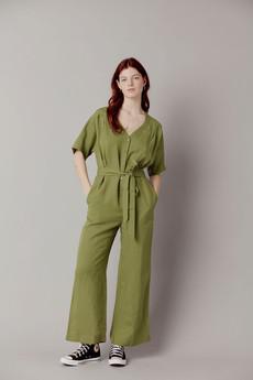astir - tencel linen jumpsuit khaki green from KOMODO