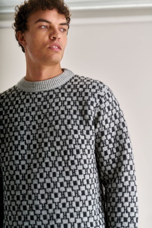 CHAI Lambs Wool Jumper - Charcoal from KOMODO