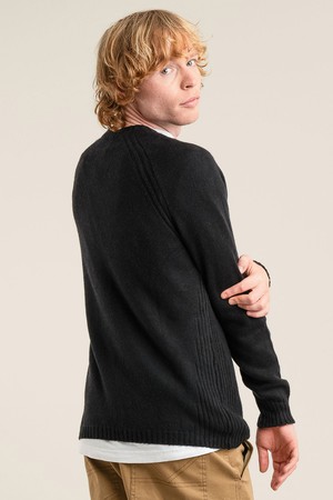 CHRISTOFF Merino Wool Jumper - Black from KOMODO