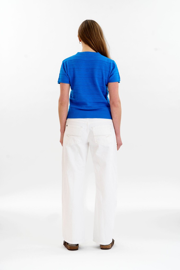 POSEY Organic Cotton Knit Tee - Blue from KOMODO