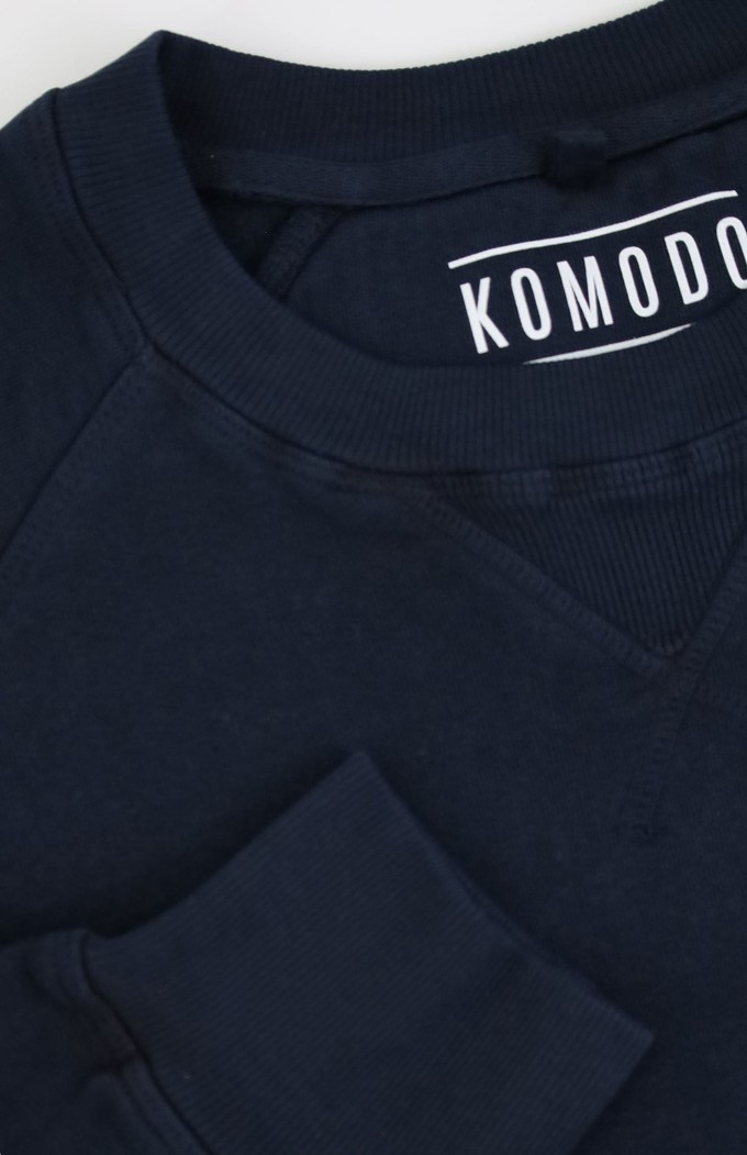 ANTON - Organic Cotton Sweat Navy from KOMODO