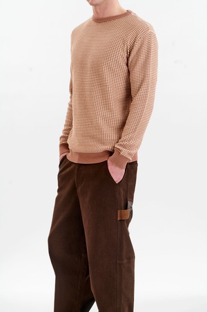 HASAN Organic Cotton Jumper - Coffee from KOMODO