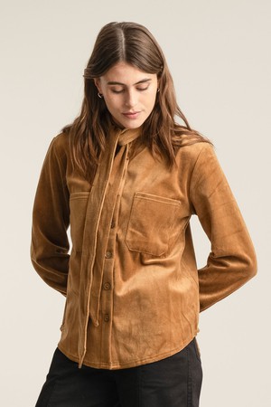 FORD Velvet Top - Olive from KOMODO