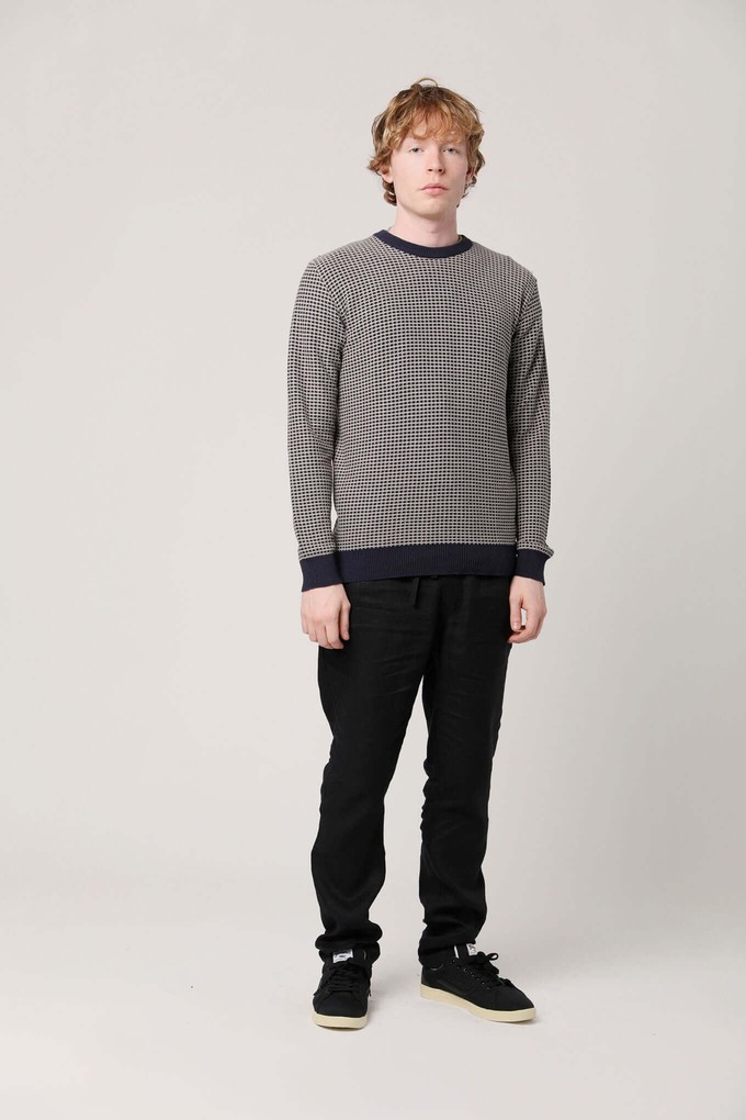 HASAN  - Organic Cotton Jumper Navy from KOMODO