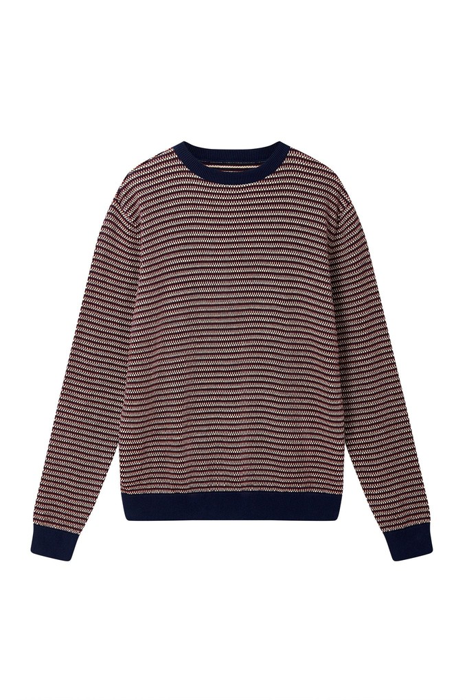 OPAL - Organic Cotton Jumper - Navy from KOMODO