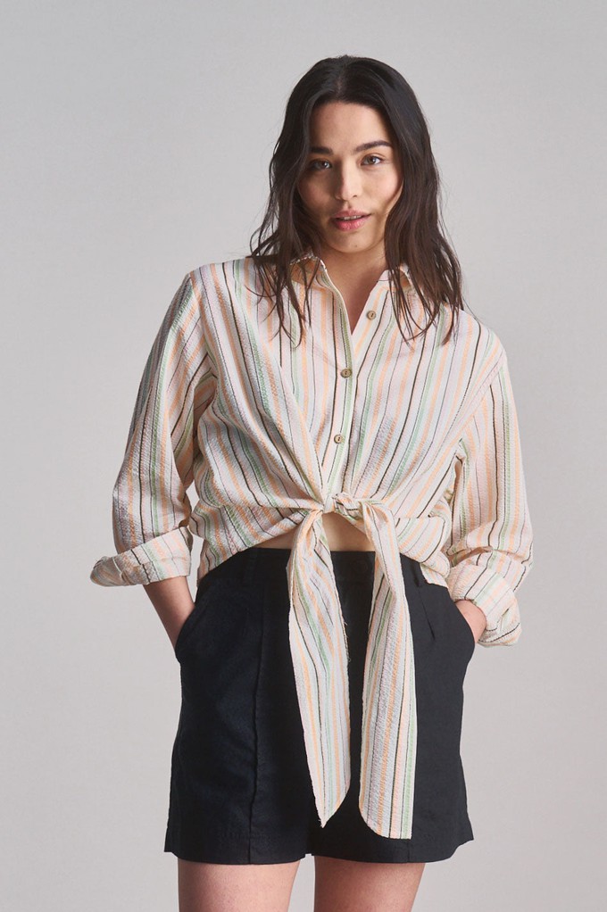 JUNGLE - Organic Cotton Shirt - Candy Stripe from KOMODO