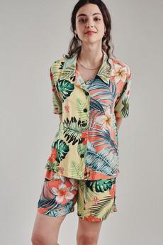 GRACE - Rayon Shorts - Tropical via KOMODO