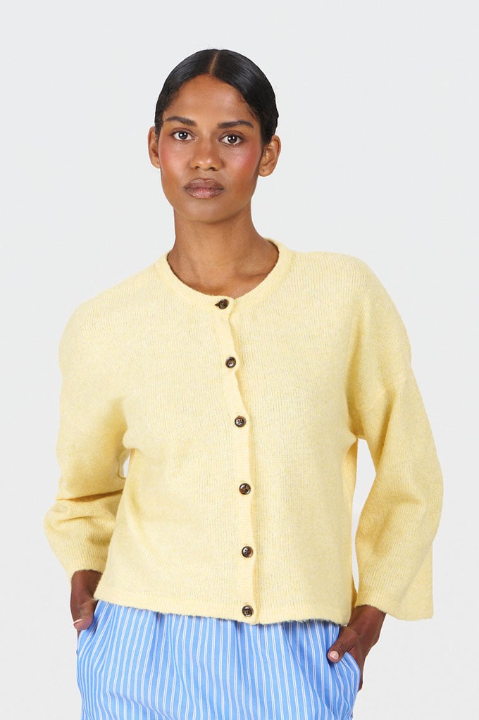 COVET Recycled Poly Cardigan - Yellow from KOMODO
