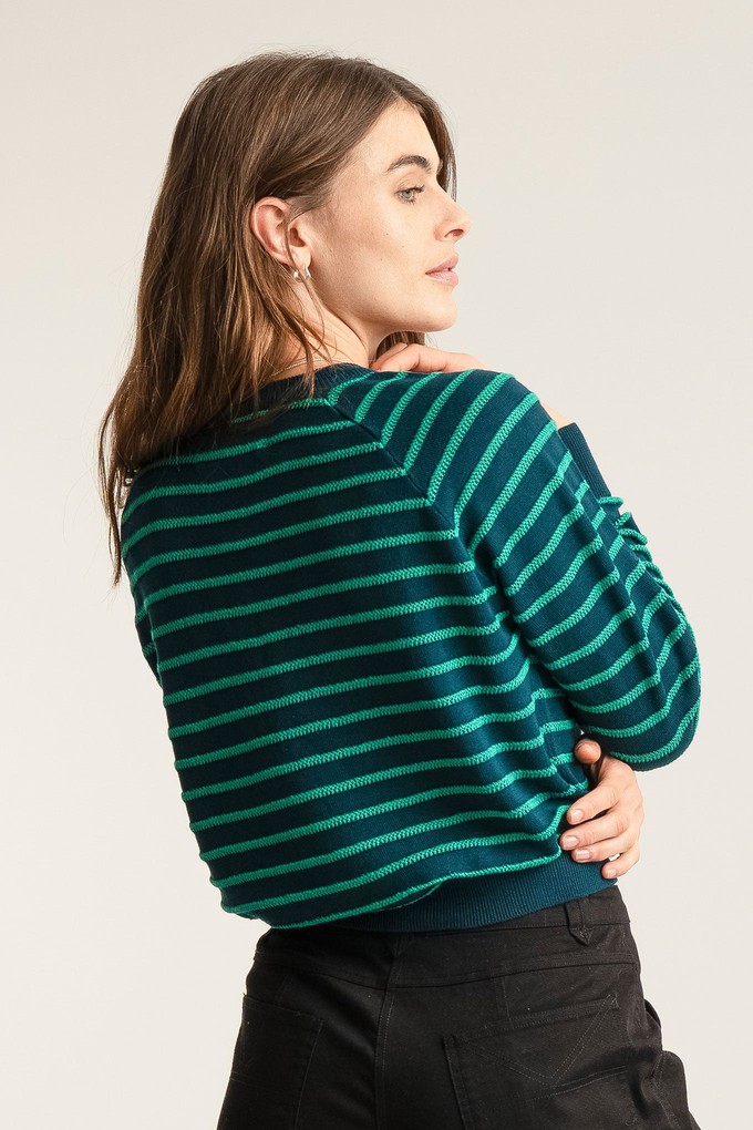 ALMA Organic Cotton Jumper - Teal from KOMODO