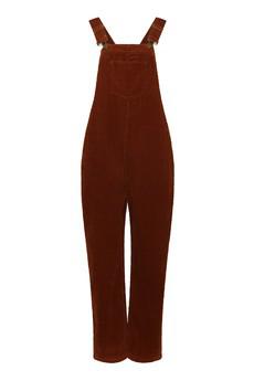 JOY Organic Cotton Dungaree - Chestnut via KOMODO