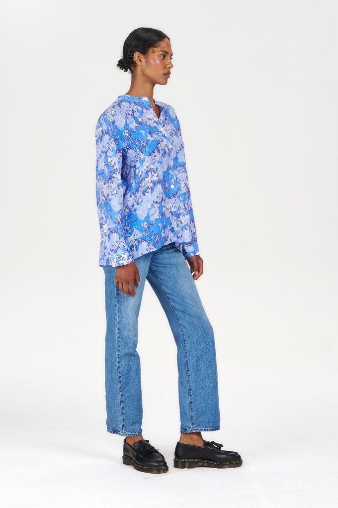 CORBY Tencel Linen Shirt - Acid Blue from KOMODO