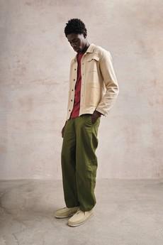MAKULU - Organic Linen Cotton Trouser - Khaki via KOMODO