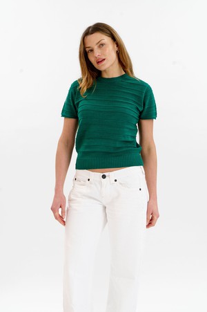 POSEY Organic Cotton Knit Tee - Green from KOMODO