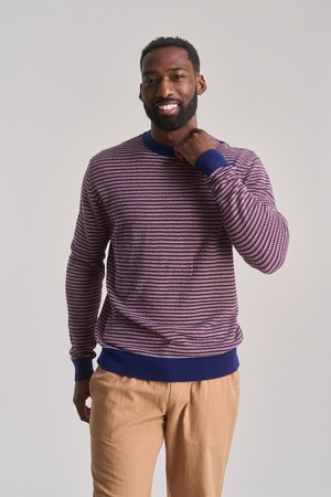 OPAL - Organic Cotton Jumper - Navy from KOMODO