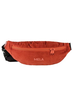 BHAVIN Corduroy Hip Bag by MELA - Brick from KOMODO