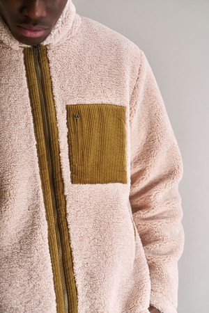 DREW Recycled PET Fleece Jacket- Sand from KOMODO