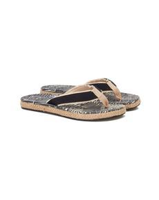 FLIPPER FLIP FLOP Mens Tapa Coal via KOMODO