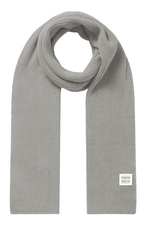 LONDON - GOTS Organic Cotton Scarf Grey from KOMODO