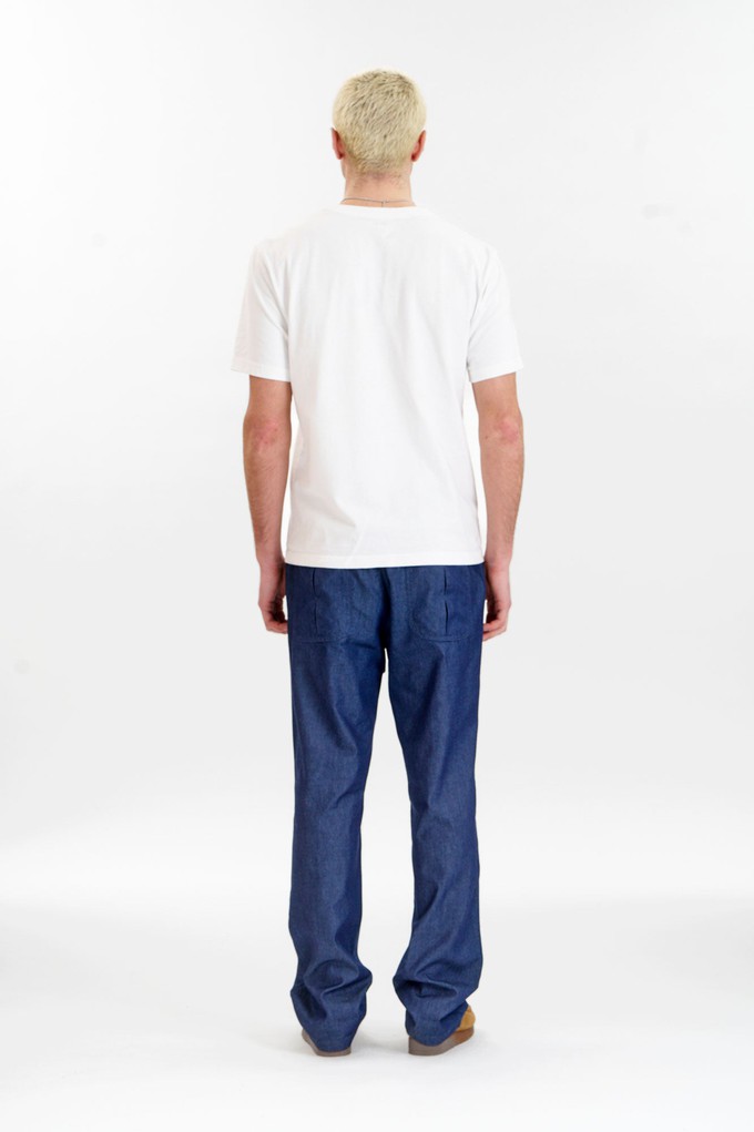 JOSHUA Organic Cotton Trouser - Mid Wash from KOMODO