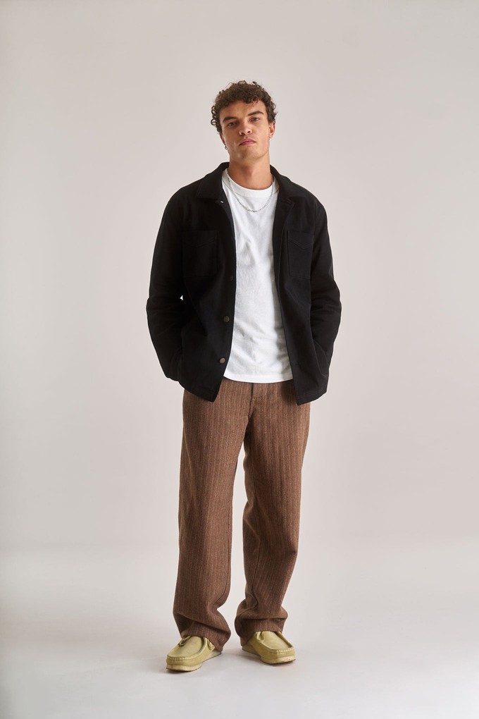 STANLEY Organic Cotton Tencel Jacket - Black from KOMODO