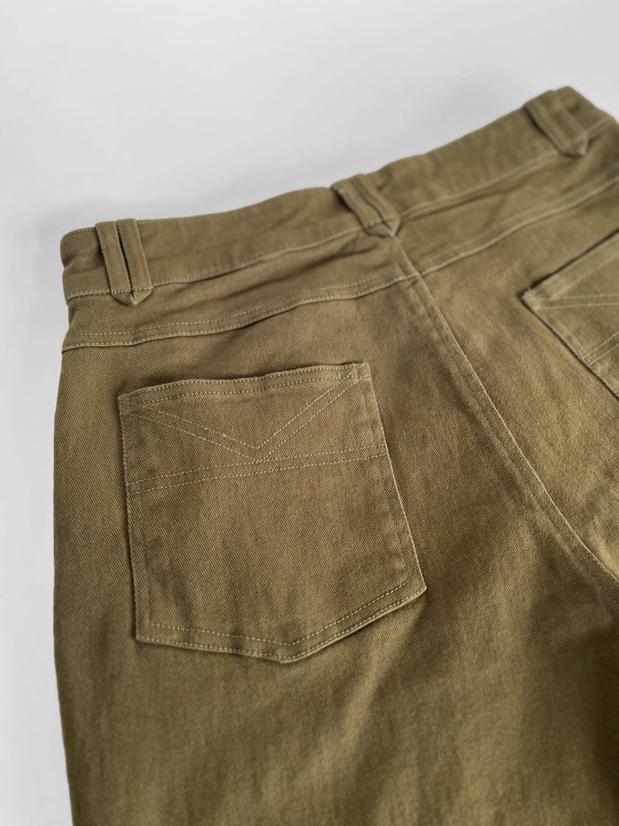 RANGER - Organic Cotton Trousers - Light Green from KOMODO