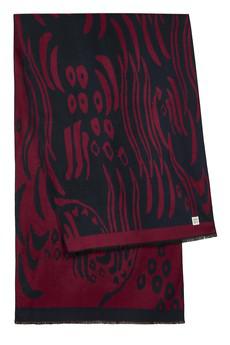 TIGER - Recycled PET Cherry Shawl Red from KOMODO