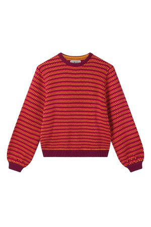 MAE - Organic Cotton Jumper Wine from KOMODO