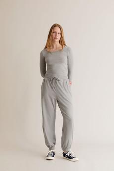 TERESA Jogger - GOTS Organic Cotton Grey via KOMODO