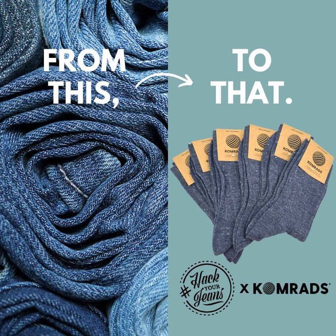 SOCKEN | Jeansblau from Komrads