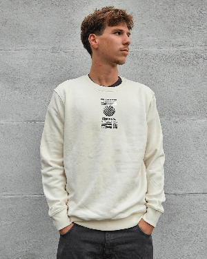 KLIMAAT PULLOVER | Elfenbein from Komrads