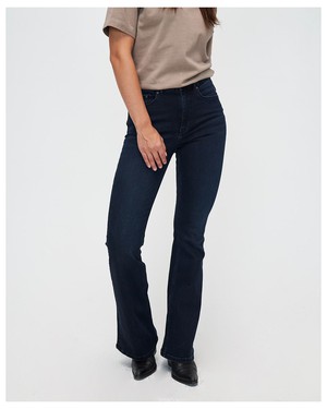 Lisette Flare Jeans Dunkelblau from Kuyichi