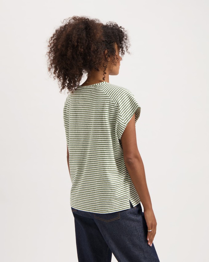 Celine Striped Tee from Kuyichi