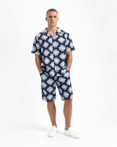 Tyler Linen Printed Short via Kuyichi