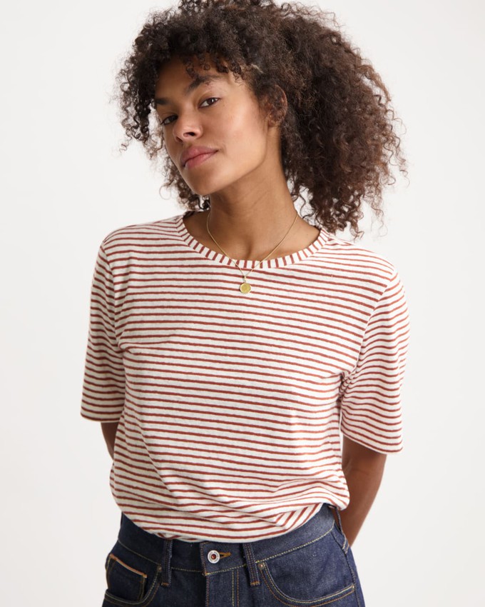 Olivia Striped Tee from Kuyichi