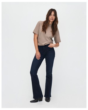 Lisette Flare Jeans Dunkelblau from Kuyichi
