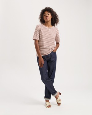 Olivia Striped Tee from Kuyichi