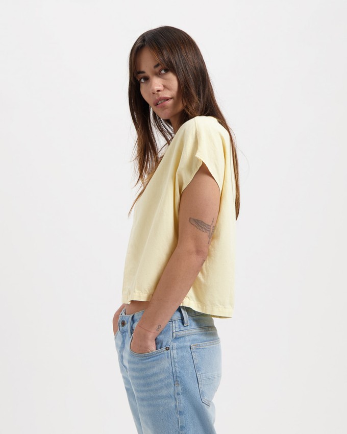 Emily T-Shirt mit V-Ausschnitt from Kuyichi