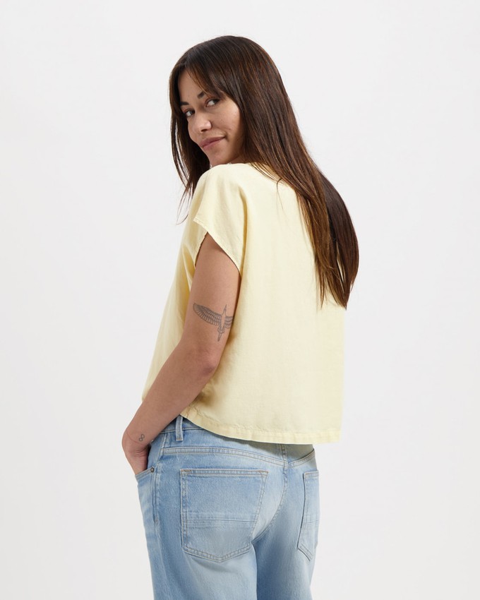 Emily T-Shirt mit V-Ausschnitt from Kuyichi