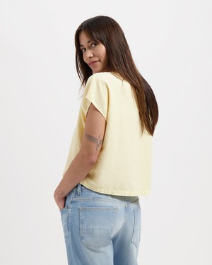 Emily T-Shirt mit V-Ausschnitt from Kuyichi
