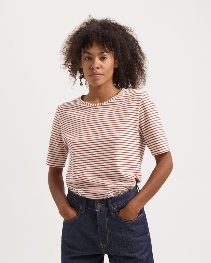 Olivia Striped Tee from Kuyichi