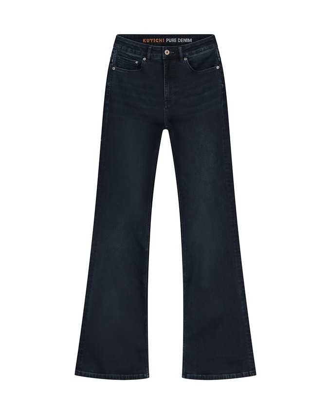 Lisette Flare Jeans Dunkelblau from Kuyichi