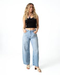 Lucy Loose Light Blue via Kuyichi