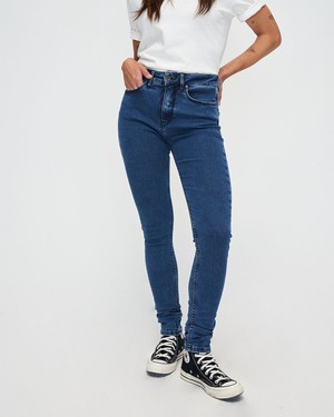 Lizzy High-Waist Super Skinny Jeans from Kuyichi