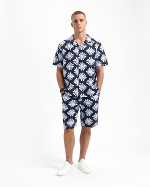 Tyler Linen Printed Short from Kuyichi