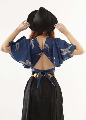 Wide Brimmed Rancher Hat from Lady K Loves