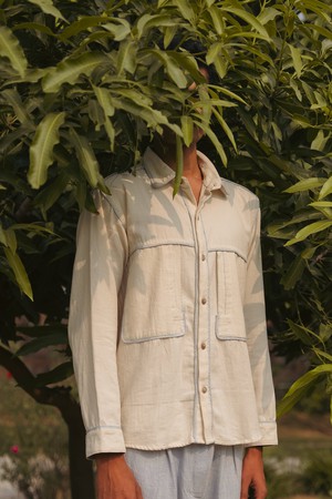 Meadows Patch Pocket Shirt from Lafaani