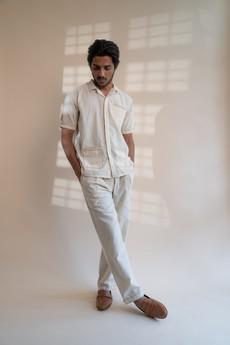 Dawning Pleated Pants via Lafaani