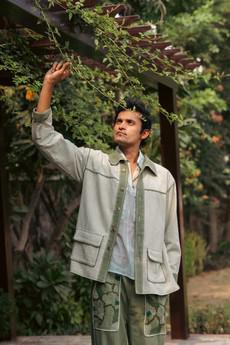 Meadows Oversized Shirt Jacket via Lafaani